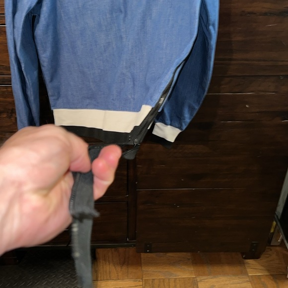 Defend Brooklyn DFBK oversized sweatshirt with awesome zipper detail size S - Picture 5 of 10